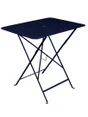 Table de jardin FERMOB Bistro rectangulaire bleu abysse, 4 personnes