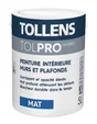 Peinture mur / plafond TOLLENS Tolpro hydro blanc mat, 5 l