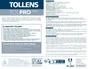 Peinture mur / plafond TOLLENS Tolpro hydro blanc mat, 5 l