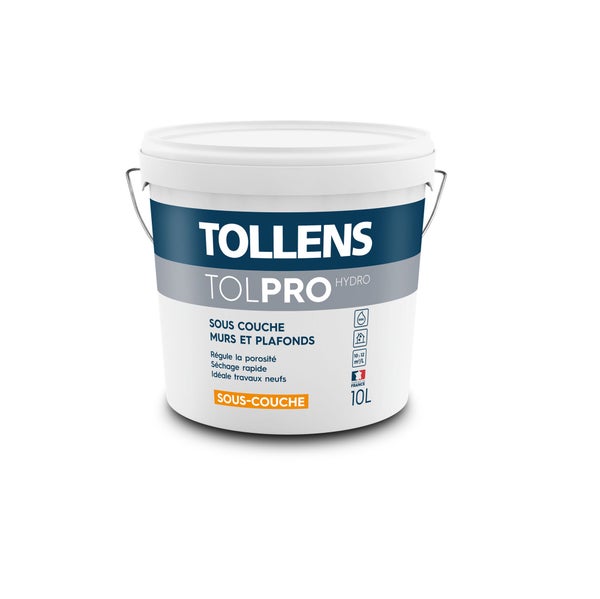 Sous-couche plaque de plâtre, TOLPRO hydro TOLLENS 10 L