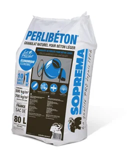 Agregat Perlibeton de beton leger blanc, 10.4 kg