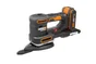 Ponceuse vibrante ponceuse de finition sans fil WORX Wx820.1 20 V 4 Ah