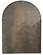 Miroir rectangulaire fenêtre DEMEURE, l.93 x H.135 cm, noir