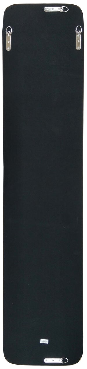 Miroir rectangulaire actuel, l.30 x H.140 cm, doré