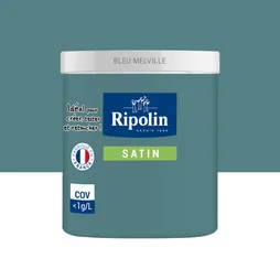 Testeur peinture bleu melville satine RIPOLIN 75 ml