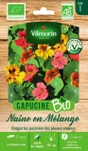 Graines florale capucine naine en mélange VILMORIN 3 g