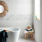 Baignoire îlot l.80 x L.180 cm, blanc Anna, BALNEO