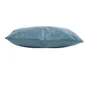 Coussin déperlant bleu canard l. 45 x H. 45 cm