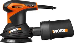 Ponceuse excentrique filaire WORX Ponceuse orbitale Worx 300W 125mm, 300 W