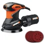 Ponceuse excentrique filaire WORX Ponceuse orbitale Worx 300W 125mm, 300 W