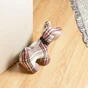 Bloque-porte amovible REI Chien écossais en tissu L.30.5 x H.13.4 x l.30.5 cm