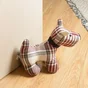 Bloque-porte amovible REI Chien écossais en tissu L.30.5 x H.13.4 x l.30.5 cm