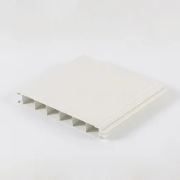 Lame pvc à emboîter CLEA pleine blanc, L.150 x H.20 cm x Ep.2.4 mm