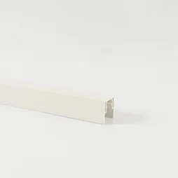 Profil de finition pour lames pleines pvc CLEA blanc