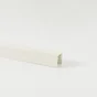 Profil de finition pour lames pleines pvc CLEA blanc