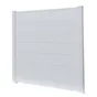 Profil de finition pour lames pleines pvc CLEA blanc