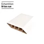 Lame persiennée pvc à emboîter CLEA beige, L.150 x H.16 cm x Ep.30 mm