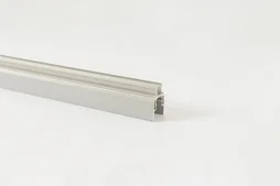 Profil de finition pour lames pleines pvc CLEA gris anthracite