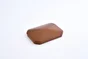 Chapeau pour poteau pvc texturé CLEA marron, H.1 x l.6 x P.9 cm