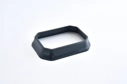 Embase pour poteau pvc texturé CLEA noir, H.1 cm