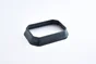 Embase pour poteau pvc texturé CLEA noir, H.1 cm