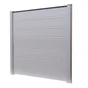 Profil de finition pour lames pleines pvc texturé CLEA anthracite