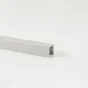 Profil de finition pour lames pleines pvc texturé CLEA gris