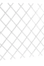 Treillage JANY DECO pvc blanc l.0.07 x H.1 x L.2 m