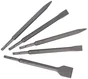 Jeu de burins SDS-plus en acier METABO 630484000, 5 pieces