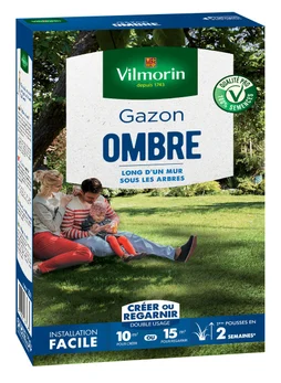 Gazon Ombre, VILMORIN, 250 g 10 m² ou 15 m²