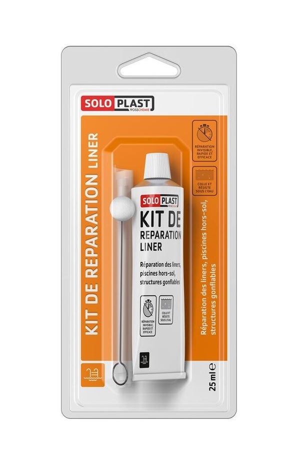 Colle de reparation liner soloplast 25 ml transparent