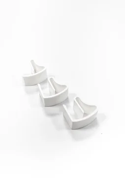 Lot de 3 supports de fixation sans perçage blanc pour store vénitien PVC/ALU INSPIRE
