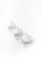 Lot de 3 supports de fixation sans perçage blanc pour store vénitien PVC/ALU INSPIRE