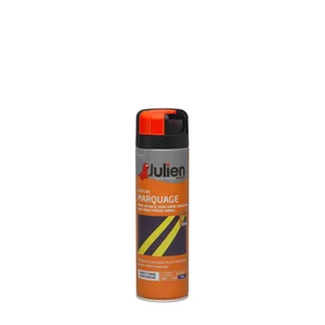 Aérosol de marquage JULIEN orange fluorescent 500 ml