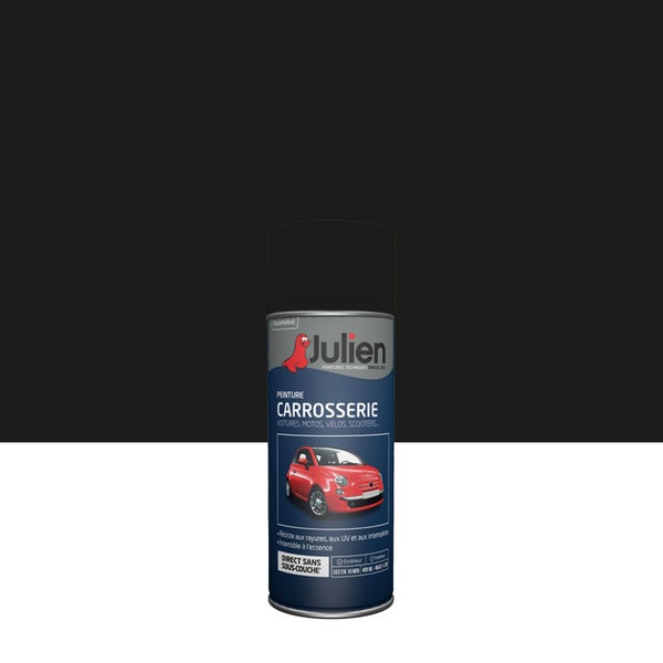 Peinture aérosol Carrosserie JULIEN black magic pearl brillant 400 ml