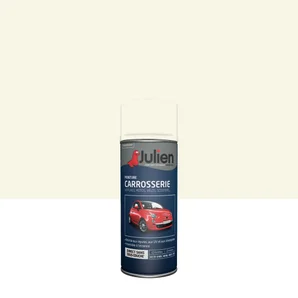 Bombe de peinture carrosserie JULIEN blanc cygne satiné 400 ml