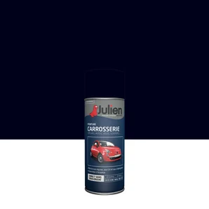 Bombe de peinture carrosserie JULIEN bleu foncé satiné 400 ml