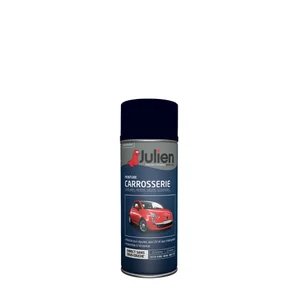 Bombe de peinture carrosserie JULIEN bleu foncé satiné 400 ml