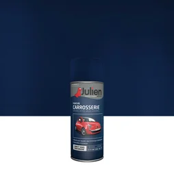 Bombe de peinture carrosserie JULIEN bleu nuit satiné 400 ml