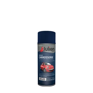 Bombe de peinture carrosserie JULIEN bleu nuit satiné 400 ml