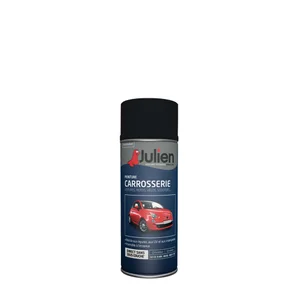 Bombe de peinture carrosserie JULIEN gris argent RAL 37065 satiné 400 ml