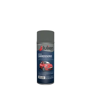 Bombe de peinture carrosserie JULIEN gris quartz satiné 400 ml