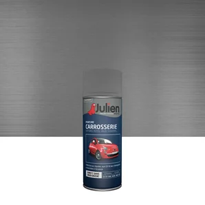 Bombe de peinture carrosserie JULIEN gris thallium RAL 37102 satiné 400 ml