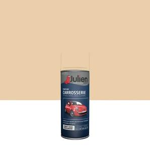 Bombe de peinture carrosserie JULIEN ivoire RAL 37125 satiné 400 ml