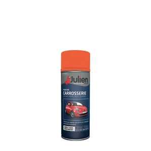 Bombe de peinture carrosserie JULIEN orange satiné 400 ml