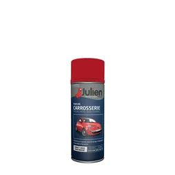 Bombe de peinture carrosserie JULIEN rouge diable satiné 400 ml