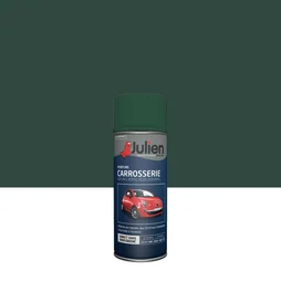 Bombe de peinture carrosserie JULIEN vert patrick RAL 37120 satiné 400 ml