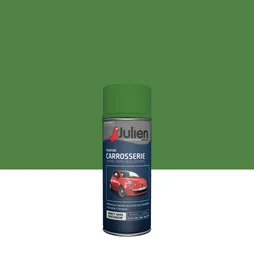 Bombe de peinture carrosserie JULIEN vert ptt satiné 400 ml