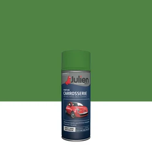 Bombe de peinture carrosserie JULIEN vert ptt satiné 400 ml