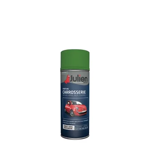 Bombe de peinture carrosserie JULIEN vert ptt satiné 400 ml